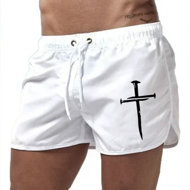 Summer Men's Beach Shorts 2025 Beach Trunks Gym Jogging Casual Pants Quick Drying Swimming Homme Surf Ventilate Seaside Shorts 5