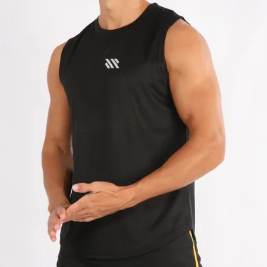 Runnin Tank Top Men Casual Sport Vest Gym Quick Dry Training Tanktop Men's Workout Singlets Bodybuilding Vests Sleeveless Shirt 1