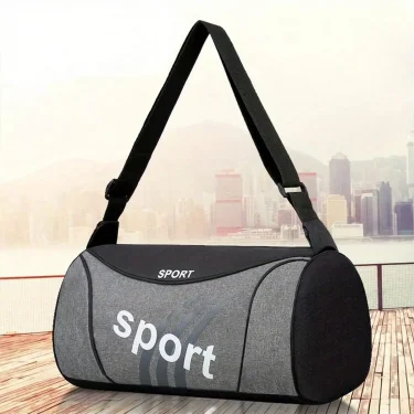 Large Capacity Colorblock Sports Duffle Bag - Spacious Interior, Durable Zipper, Ultra-Lightweight Design 1