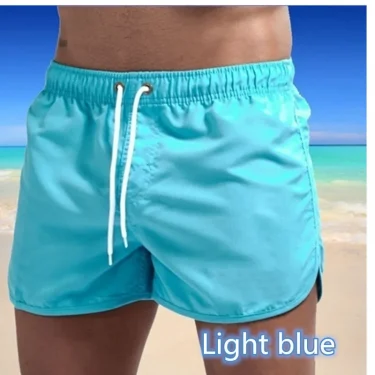 New mesh breathable fitness men's fashionable sports shorts running speed dry pants summer thin training beach pants 6