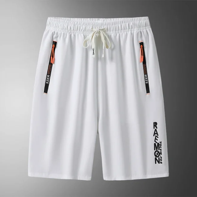 Summer Men's Elastic Waistband Stretchy Casual Shorts for Outdoor Sports Activities and Beach, Quick-Dry Breathable Design 2