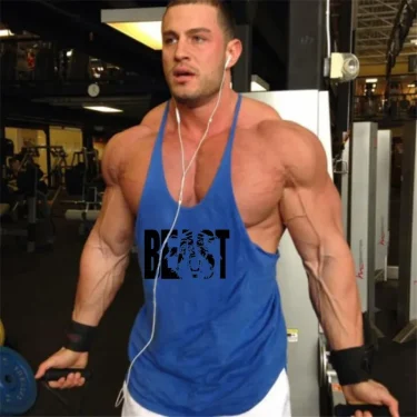 Sleeveless Sweatshirt Men's Singlets Gym T-shirts Suspenders Man Top for Fitness Vests Bodybuilding Shirt Stringer Clothing Vest 1