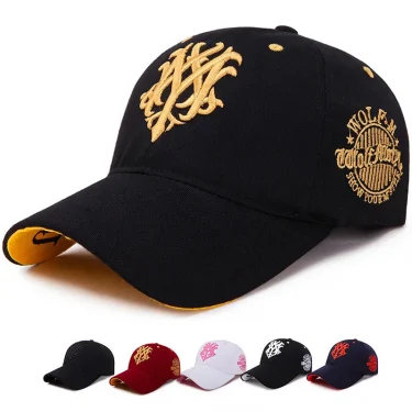 Totem Embroidered Baseball Cap Fashion Men Women Caps Spring And Summer Snapback Hip Hop Hat Adjustable Flame Sun Shading Hats 1