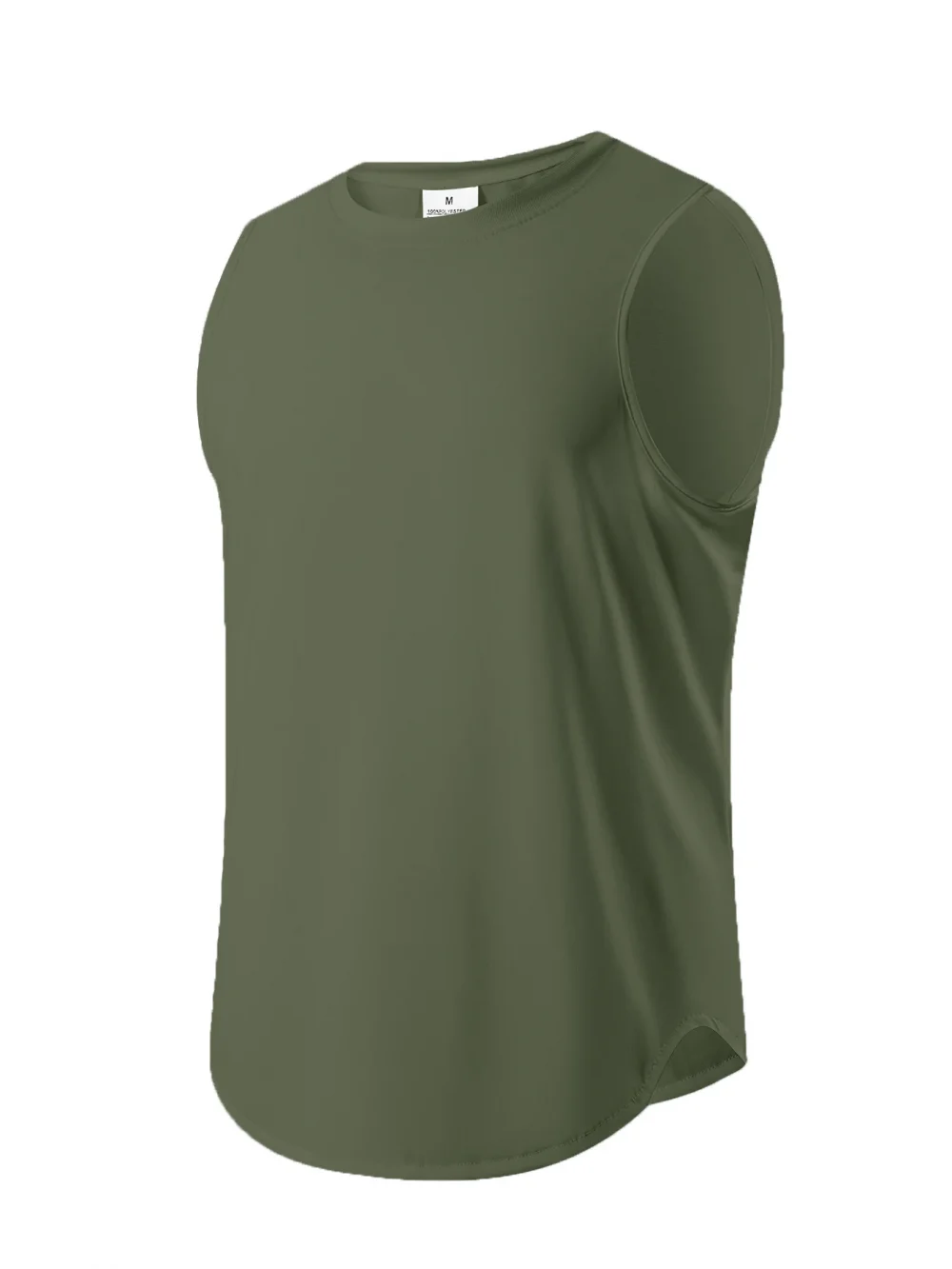 Summer Men's Fitness Basic Tank Top Quickly Dry Sport Top Running Vest Gym Fitness Sleeveless Sport Shirt Tank Tops 4
