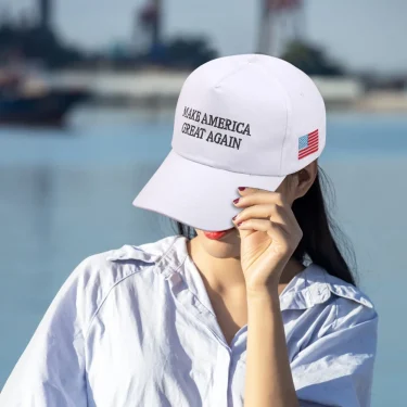 Baseball Cap Keep America Great Mesh Trucker Hats 3D Embroidery Snapback President Hat Adjustable for Men Women 4