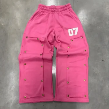 Y2k Fashion Sports pants New American Vintage Hip Hop Men Women Jogger Drawstring Sweatpants Oversize Cargo Trousers Streetwear 1