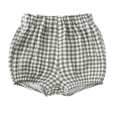 2025 Organic Cotton Shorts for Baby Clothes Toddler Boy & Girl Bloomer Printed Short Pants for Babies Board Shorts Diaper Covers 4