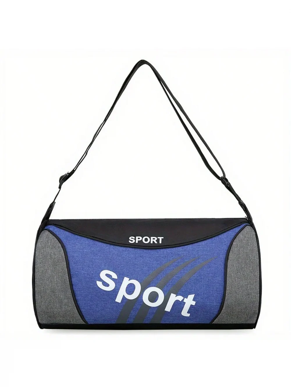 Large Capacity Colorblock Sports Duffle Bag - Spacious Interior, Durable Zipper, Ultra-Lightweight Design 3