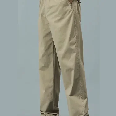Outdoor fashionable cargo pants men's casual drawstring multi-pocket baggy wide-legged fashionable summer slim casual pants 6