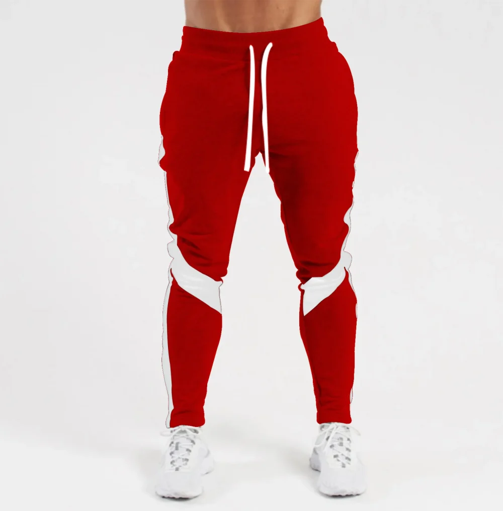 2025 New Men Casual Fashion Sports Pants Gym Sport Trousers for Men Jogger Sweatpantsrunning Workout Jogging Long Pants 3