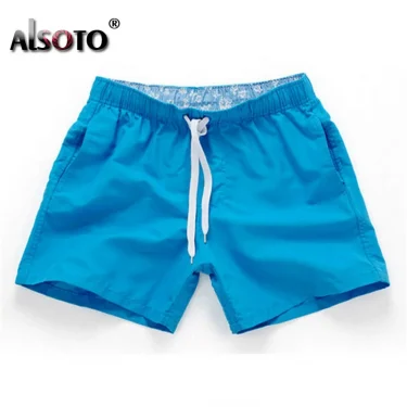 Swimsuit Beach Quick Drying Trunks For Men Swimwear sunga Boxer Briefs zwembroek heren mayo Board shorts Fast Dry Trunks 2