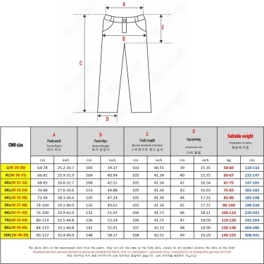 10XL Big Size Men's Summer Casual Pants Straight Fit Elastic Waist Trouser Male Classic Office Plus Large Stretch Zipper Pocket 2