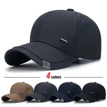 New Fashion Men's Cotton Clothing Cloth Middle-Aged Baseball Cap Trucker Caps Classic Outdoor Casual Sports Dad Cap Hats 1