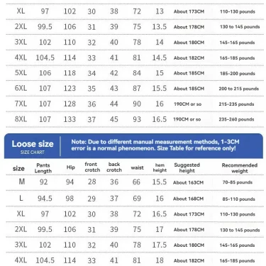 Big Size 8XL Men Summer Thin Ice Silk Pants Loose Style Workwear Casual Quick Dry Sports Pants Long Breathable High Elasticity 5