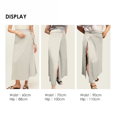 OhSunny Women Swimwear Bikini Cover Up Sun Protection Sarong Pareo One Piece Tie Skirts Anti-UV UPF50+ Breathable Beach Dress 6