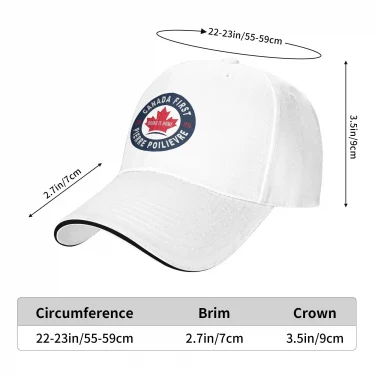 Summer New Baseball Cap Canada First Pierre Poilievre 2025 Accessories For Men Women Hat Vintage Snapback Cap Adjustable Fit 4
