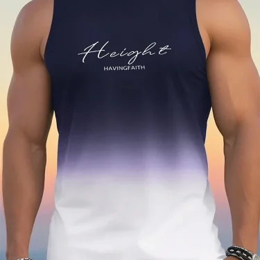 2025 Summer Casual Mens Tank Top City Street Fashion Quick drying Men's Tank Top Outdoor Sports Mens Sleeveless T-shirt3DPrinted 4