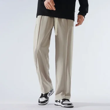 190 Cm Tall Men's Pants Straight Summer Trouser Male Extra Long Leg Length 115 110cm Lengthed Casual Fashion 200cm Thin Teenager 4