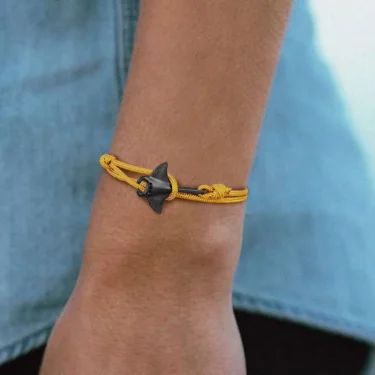 Ocean Animals Cute Manta Ray Bracelet Men Women Adjustable Paracord Rope Couple Bracelets Summer Beach Surfing Party Bangle Gift 2