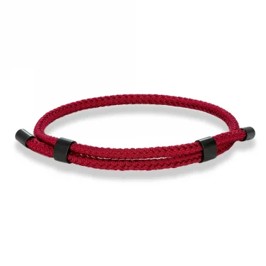 MKENDN 3MM Waterproof Surfering Rope Bracelets Men Adjustable Nautical Rope Bracelet Women Black Stainless Steel Sport Buckle 6