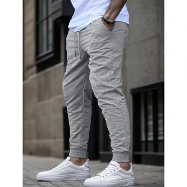 Summer Men's Joggers Ideal for Running Fitness Breathable Sweatpants for Workout Fashion Casual Trousers 5