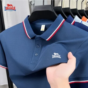 Summer men's high-quality short sleeved polo shirt, new fashionable, casual, breathable and cool top 3