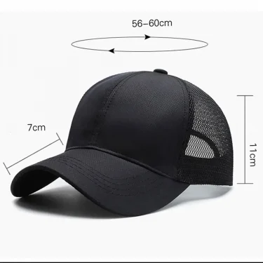 Unisex Fashion Solid Color Duck Tongue Hat Woman Man Outdoor Leisure Sports Baseball Cap Breathable Mesh Sunshade Hat 1