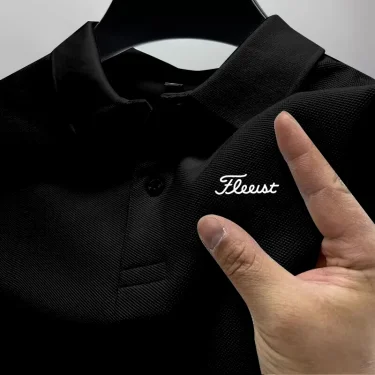2025 New High Quality Polo Shirt Business Casual Comfortable Men's Golf Short Sleeve Polo Shirt Summer Letter Printed Top S-4XL 2