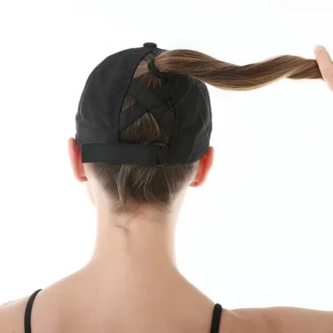 Baseball Cap Women Mesh Breathable Sun Protection Hat In Summer Stay Cool & Stylish Adjustable Breathable Mesh Ponytail Hat 6