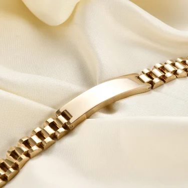 New Fashion Watch Chain 10mm Smooth Titanium Steel Bracelet for Men Customizable Personalized Male Gentleman Business Gift 4