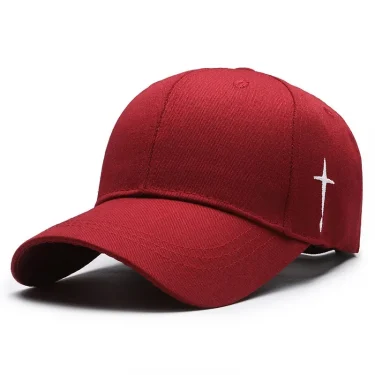 New Cross Water Drop Embroidery Baseball Caps Unisex Simple Solid Sunshade Cap Men Outdoor Adjustable Casual Sunscreen Hat 5