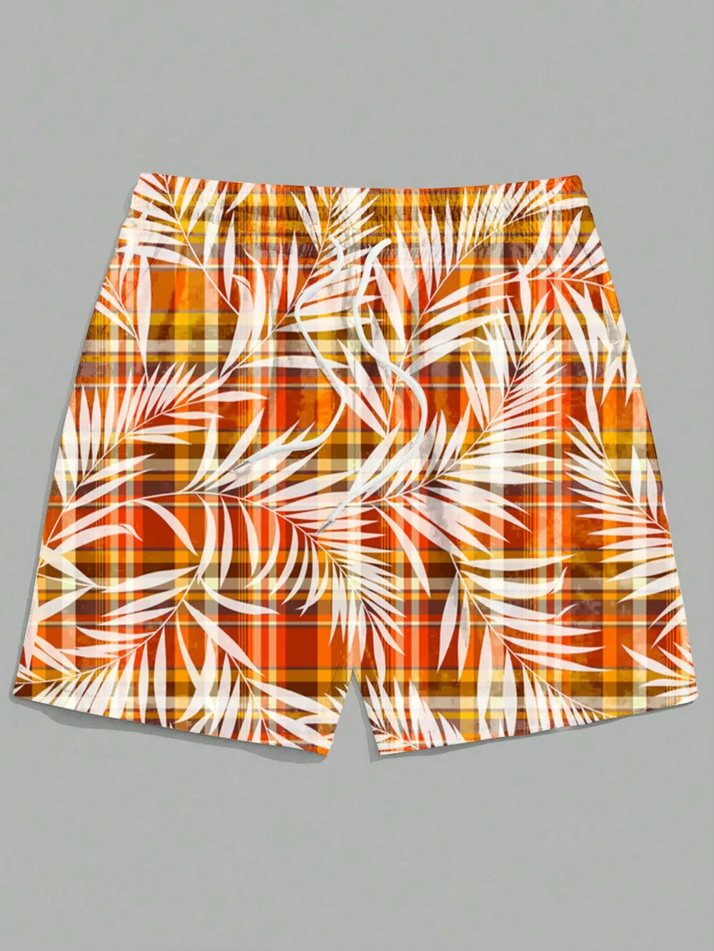 Men's Designer 3D-Printed Vacation Shorts - High-End Tropical Foliage Patterns For Island Getaways 4