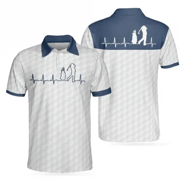 2025 Men's Golf Shirt Fashion Polo Shirts Lapel High-end Short Sleeve Sports Casual T-Shirts Summer Quick Dry Breathable Clothes 1