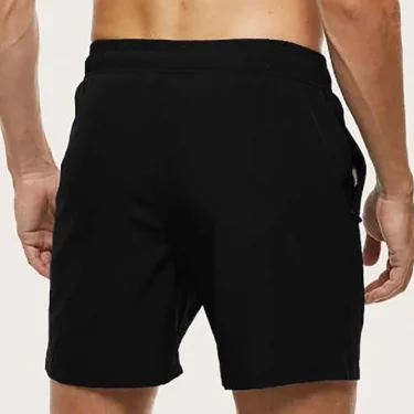 Men's Swim Trunks Beach Shorts Drawstring with Mesh Lining Elastic Waist Plain Breathable Soft Casual Daily Streetwear 3