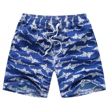 Boys Striped Print Beach Shorts Children's Water-Repellent Casual Pants For 2021 New Fashion Pants 1