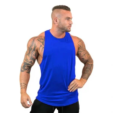 Mens Workout Clothing Brand Casual Comfortable Fitness Singlets Gym Tank Top Bodybuilding Fashion Vest Sleeveless Sports Shirt 6