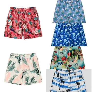 Hawaiian Ocean Fish 3D Print Beach Shorts for Men Casual Vacation Short Pants Male Bermudas Boy Surfing Board Shorts Y2k Trunks 1