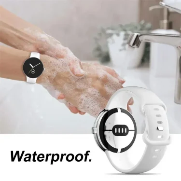 Official Silicone Strap For Google Pixel Watch 3 45mm 41mm Sports Bracelet Wristband For Google Pixel Watch 2/1 Men/Women Correa 4