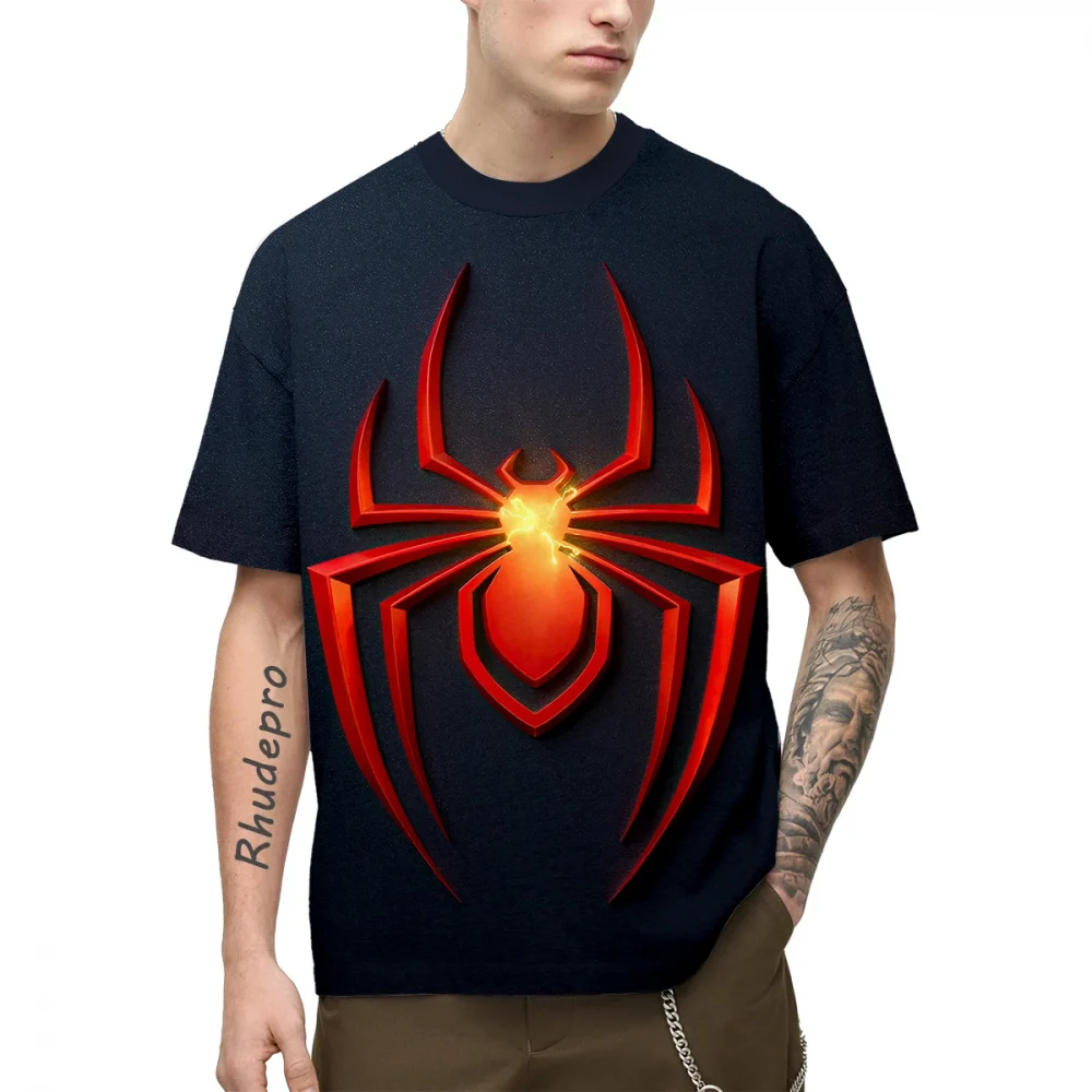 Miniso 2024 T-Shirt For Men 3D Printed Deadpool Venom Movie Streetwear Cool Women Clothing Summer Harajuku Short Sleeves Kids 6