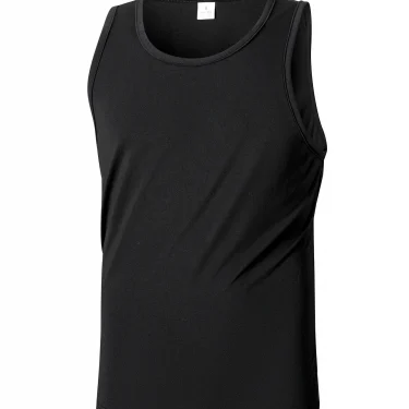 Summer Men's Tight Vest Fitness Training Sleeveless Basic Elastic Tank Top Male Fitness Sports Vest T-shirt Clothing 2