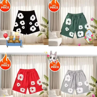New Men's Casual Loose Summer Fashion Shorts Women's 3D Printing Wood Grain Pattern Beach Wear Quick-drying Sweat Absorption 1