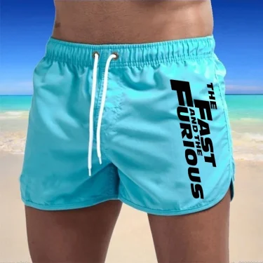 Jogging Casual Daily Summer Men's Beach Shorts 2025 Beach Trunks Swim Gym Pants Quick Drying Swimming Surf Ventilate Drawstring 3