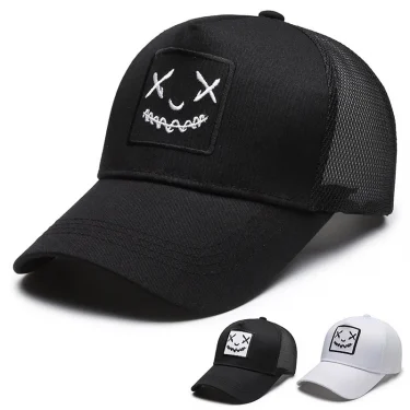 Unisex Hats Summer Mesh Breathable Cool Outdoor Sunshade Baseball Caps Y2k Embroidery High Quality Luxury Brands Hats Man Woman 1