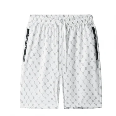 Summer New Men's Letter Printed Five Point Casual Shorts Outdoor Sports Fitness Thin Breathable Ice Silk Quick Drying Pants 1