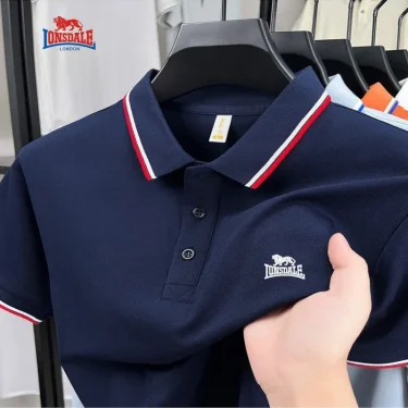 Summer men's high-quality short sleeved polo shirt, new fashionable, casual, breathable and cool top 6