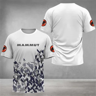 Fashion Outdoor Hiking Running Mountaineering Travel T-Shirt Quick-drying Breathable Men's Crew Neck T Shirt Short-sleeved Shirt 6