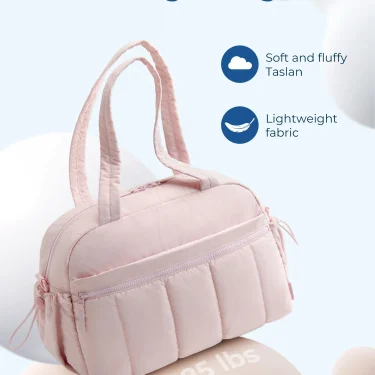 BAGSMART Travel Duffel Bag Gym Bag for Women with Wet Pocket Carry on Weekender Shoulder Boston bag Waterproof Beach bags 6