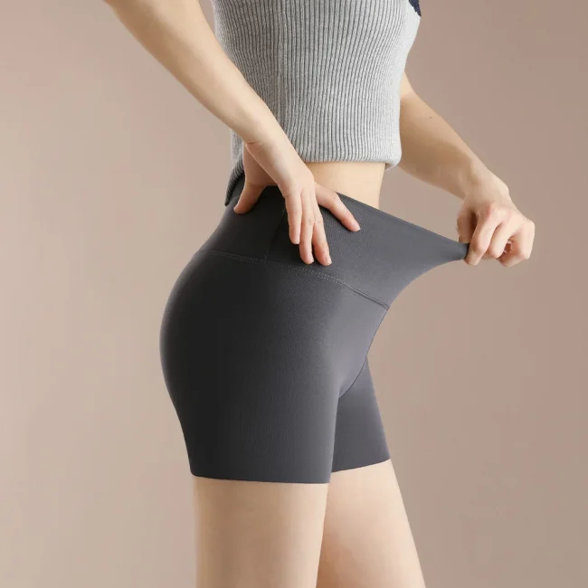 Summer Female Protective Shorts Shorts Woman Seamless Underwear for Women Safety Short Pants Ice Silk Panties Intimates 3