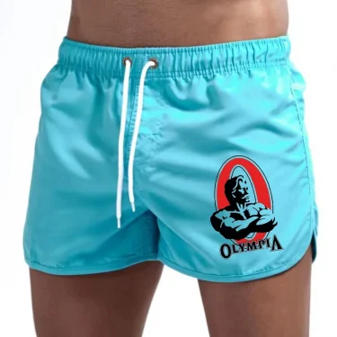 Summer beach swimming shorts: Fashionable and best-selling printed shorts, comfortable ultra-thin quick-drying beach shorts 2