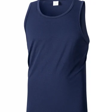 Summer Men's Tight Vest Fitness Training Sleeveless Basic Elastic Tank Top Male Fitness Sports Vest T-shirt Clothing 5